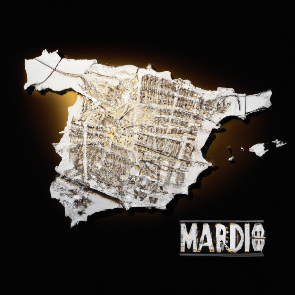 Mapa de Madrid con marcadores de estudio fotográfico Danyxa Studio, centro de la ciudad, barrios de Salamanca y Chamberí